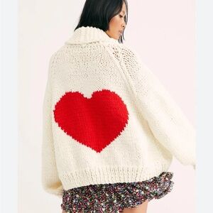 GOGO long heart jacket